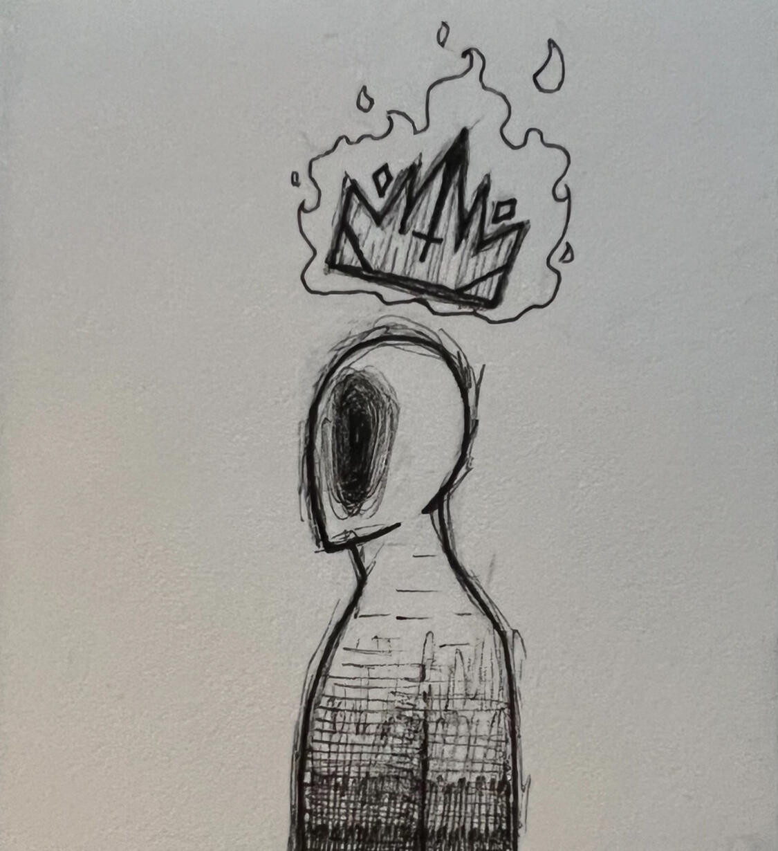 Rise, colourless edition - inktober 2023 day 13