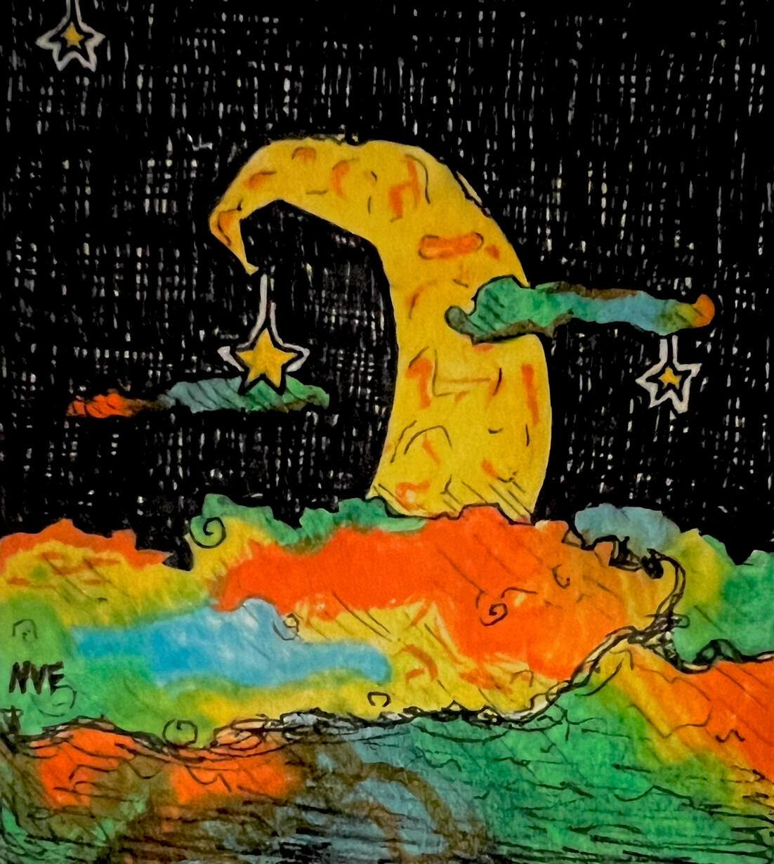 Celestial - inktober 2023 day 23